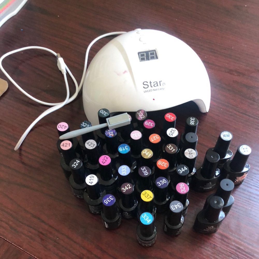 Gel nail kit